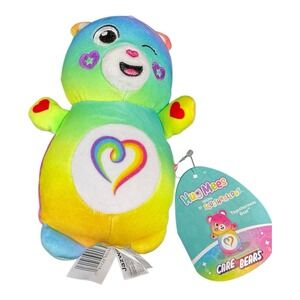 Squishmallows x Care Bears Togetherness Bear Hugmees 6" Plush USA Exclusive New